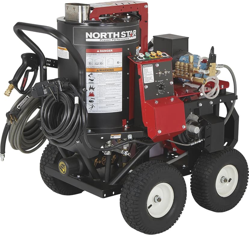 NorthStar Electric Wet Steam and Hot Water Pressure Washer — 2750 PSI, 2.5 GPM, 230 Volts
