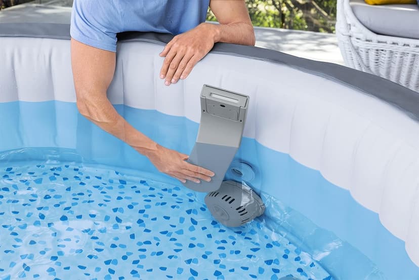 Bestway SaluSpa Waterfall Feature with LED Lights | Built-in Lights with 7 Color Modes | Compatible with Most Bestway Inflatable and Portable SaluSpa Hot Tub Spas