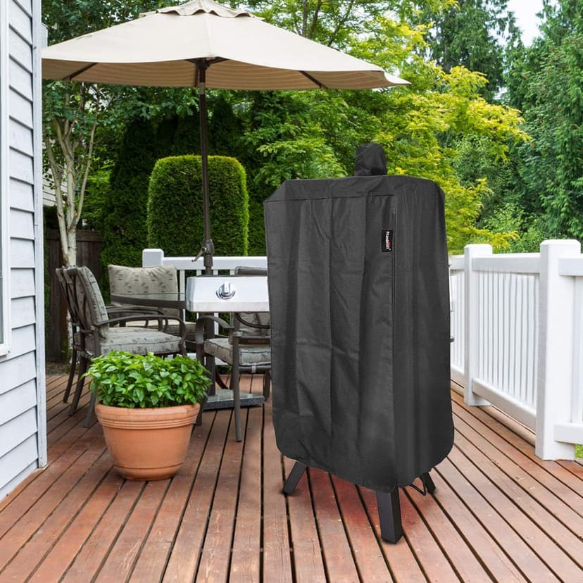 Stanbroil Smoker Cover for Smoke Hollow 44-Inch Smoker Grill, 600D Heavy Duty Waterproof Grill Cover Fits Smoke Hollow Models PS4400, PS4415, 44241G2, 44241GW