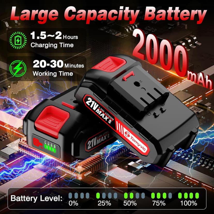 Electric Mini Chainsaw Battery Powered - 6 Inch Cordless Handheld Power Chain Saw With Charger For Trimming On Tree Branches, Wood Cutting, Pruning Limbs To Yard Clean-Up & Gift-Ready