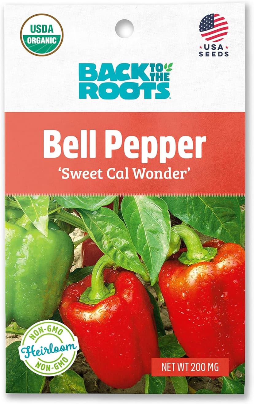 Seed Packet Bell Pepper 'Sweet Cal Wonder'