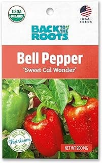 Seed Packet Bell Pepper 'Sweet Cal Wonder'