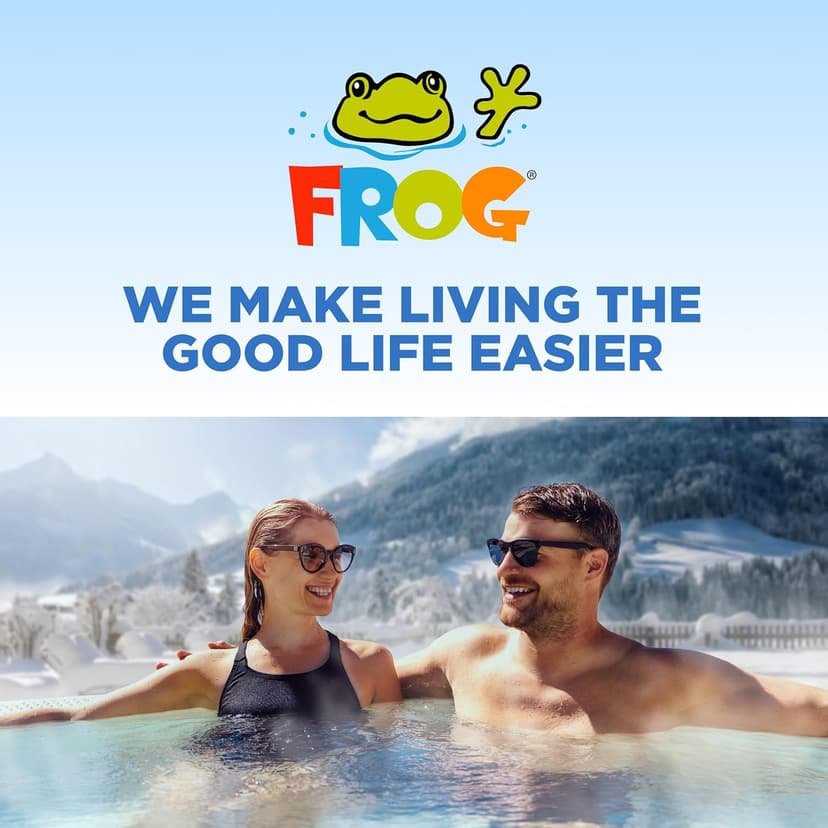 FROG @Ease Test Strips for Hot Tubs and Swim Spas - Test Strip with Out Indicator for FROG @Ease SmartChlor Cartridges, pH, Total Alkalinity and Total Hardness - 30 Test Strips