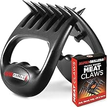 Alpha Grillers Meat Shredder Claws - BBQ Smoker Accessories Pulled Pork Tool - Barbecue Grilling Gifts for Men Him