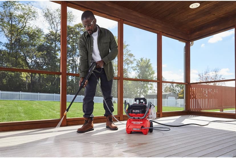 CRAFTSMAN V20 RP Cordless Pressure Washer, 1500 Max PSI, Draws from Any Water Source, Includes (2) 9Ah Batteries and Charger (CMCPW1500N2)