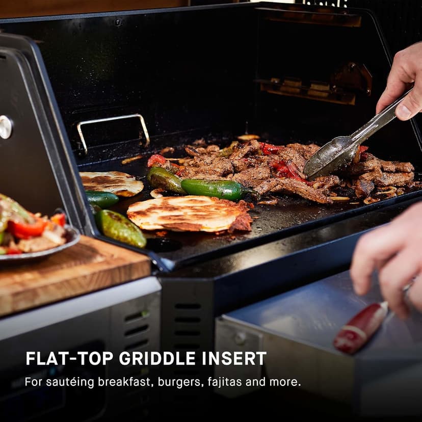 Masterbuilt Gravity Series® 800 Digital Charcoal Grill, Griddle and Smoker with Digital Control, App Connectivity and 800 Cooking Square Inches in Black, Model MB20040221