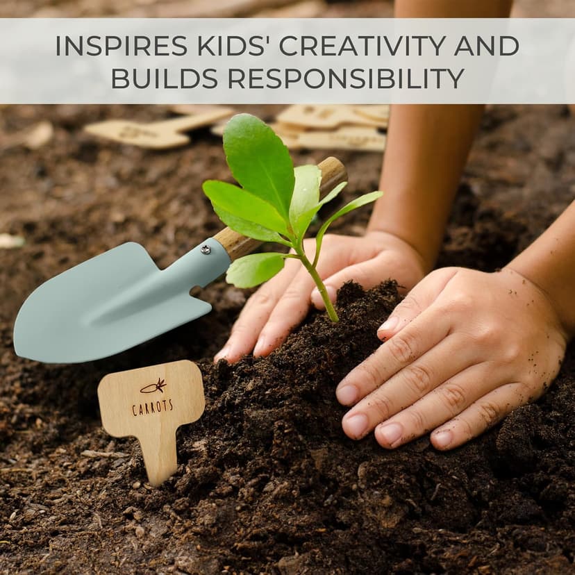 ZICOTO The Ultimate Kids Gardening Set – The Perfect Toddler Gardening Set with Durable and Safe Tools for Endless Outdoor Fun - Great for Gifting to Spark Joy & Creativity in Your Little Gardener