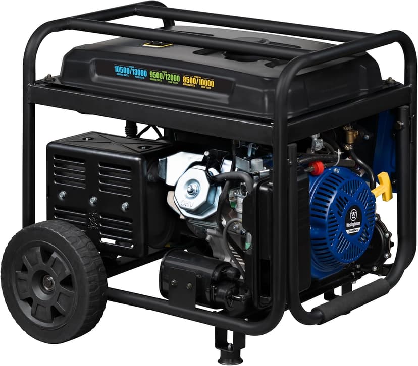 Westinghouse 13500 Peak Watt Tri-Fuel Home Backup Portable Generator, Remote Electric Start, Transfer Switch Ready, Gas, Propane, and Natural Gas Powered