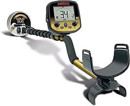 Fisher Labs Gold Bug Pro Metal Detector, Black (GOLDBUG-PRO) - Finds Small Gold Nuggets, Variable Breakpoint Tone Discrimination, Real-Time Ground Balancing, Lightweight, 19kHz Frequency