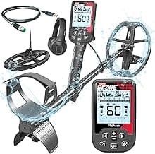 Nokta Triple Score PRO Pack Metal Detector for Adults - Fully Waterproof, Rechargeable, Multi-Frequency, Easy-to-Use Detectors for Treasure Hunting