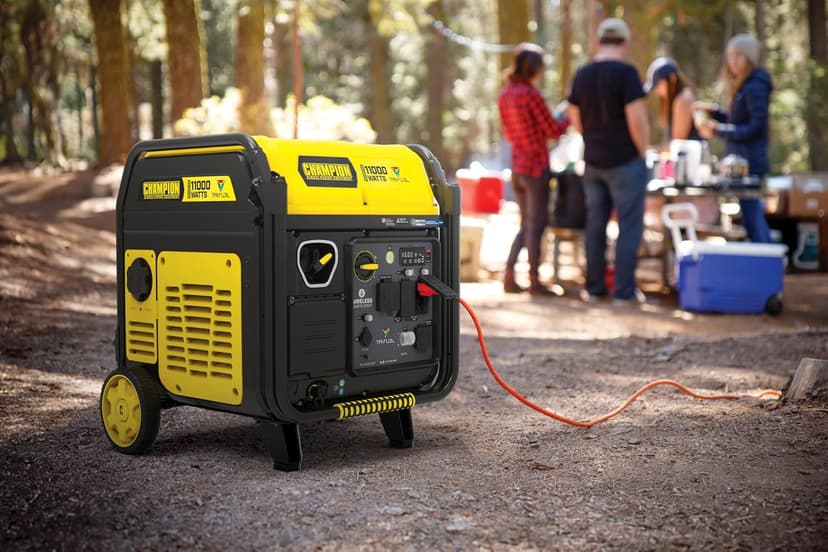 Champion Power Equipment 11,000-Watt Wireless Remote Start Tri Fuel Home Backup Portable Inverter Generator with Quiet Technology and CO Shield®