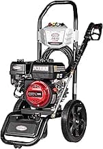 SIMPSON Cleaning MS61222-S MegaShot 3100 PSI Gas Pressure Washer, 2.3 GPM, CRX165 Engine, Includes Spray Gun, Extension Wand, On-Board Soap Tank, 4 QC Nozzles, 25-ft. Hyflex Hose, 49-State