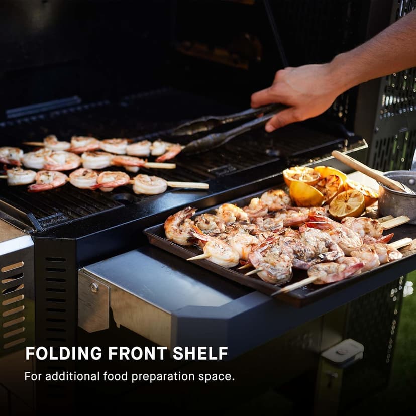 Masterbuilt Gravity Series® 800 Digital Charcoal Grill, Griddle and Smoker with Digital Control, App Connectivity and 800 Cooking Square Inches in Black, Model MB20040221