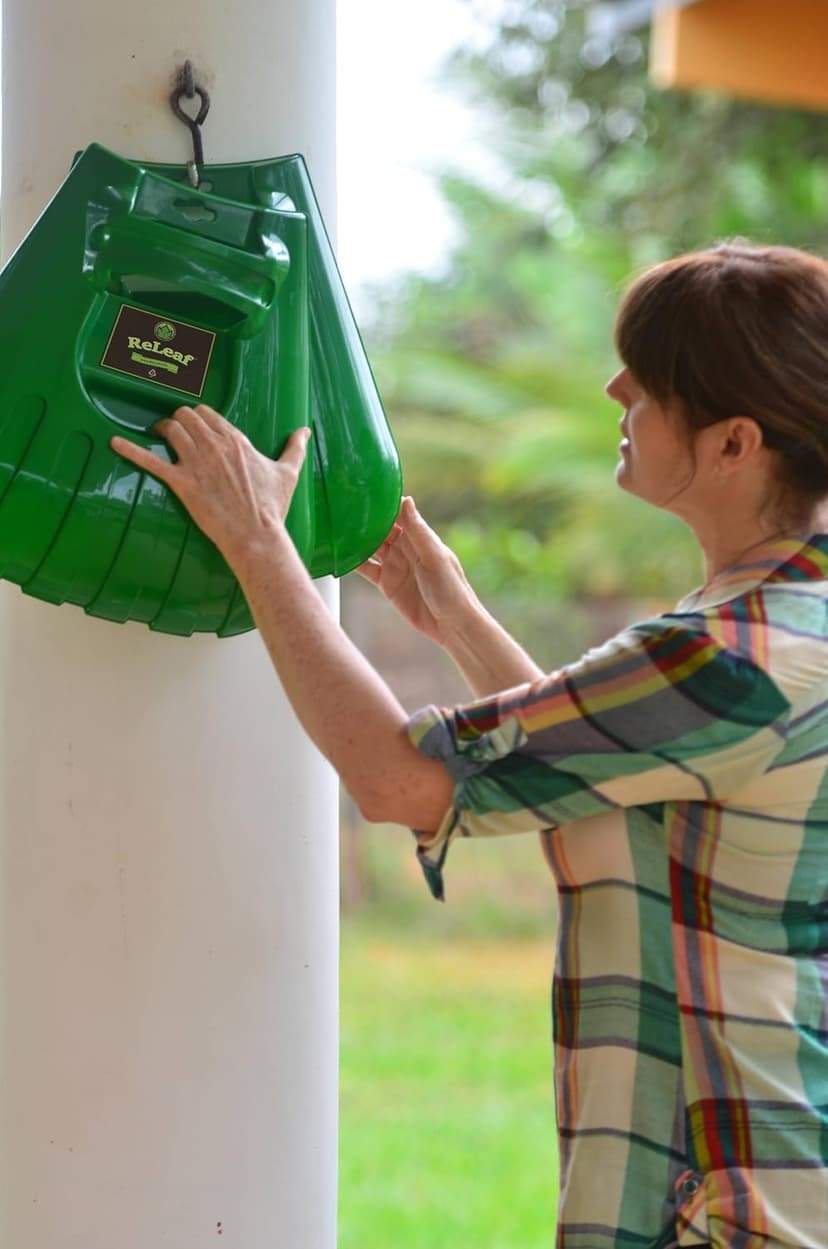 GARDEASE ReLeaf Leaf Scoops: Ergonomic, Large Hand Held Rakes for Fast Leaf & Lawn Grass Removal
