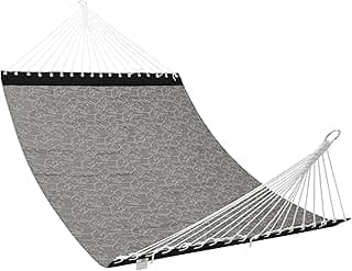 Patio Watcher 13 FT Quick Dry Textilene Hammock - Outdoor Double Hammock - Heavy Duty for Outside - 450 lbs Capacity - Mocha