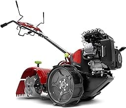 Earthquake 37037 Pioneer Dual-Direction Rear Tine Tiller, Red/Black
