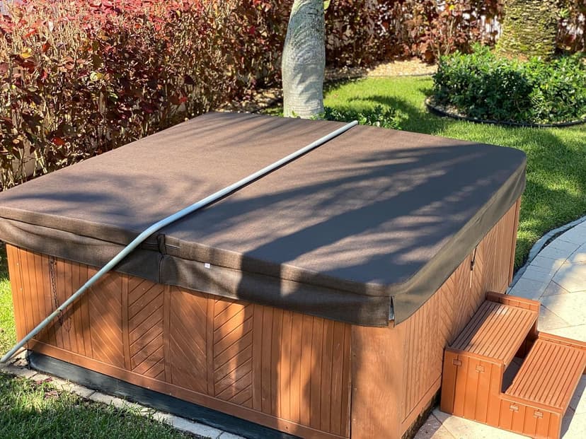 BeyondNice Custom-Made, Durable, Replacement Hot Tub & Spa Covers. 5 Year Warranty. Tapering Foam Thickness 4, 5 or 6in. Cover Sizes up to 94 inches