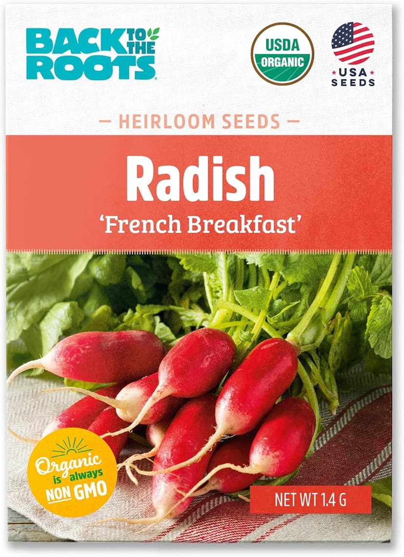 Seed Packet - Radish 'French Breakfast' 1.4g
