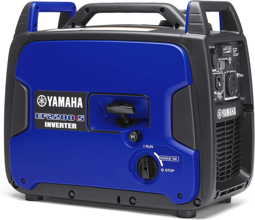 YAMAHA EF2200iS Inverter Generator, 2200 Watts, Blue