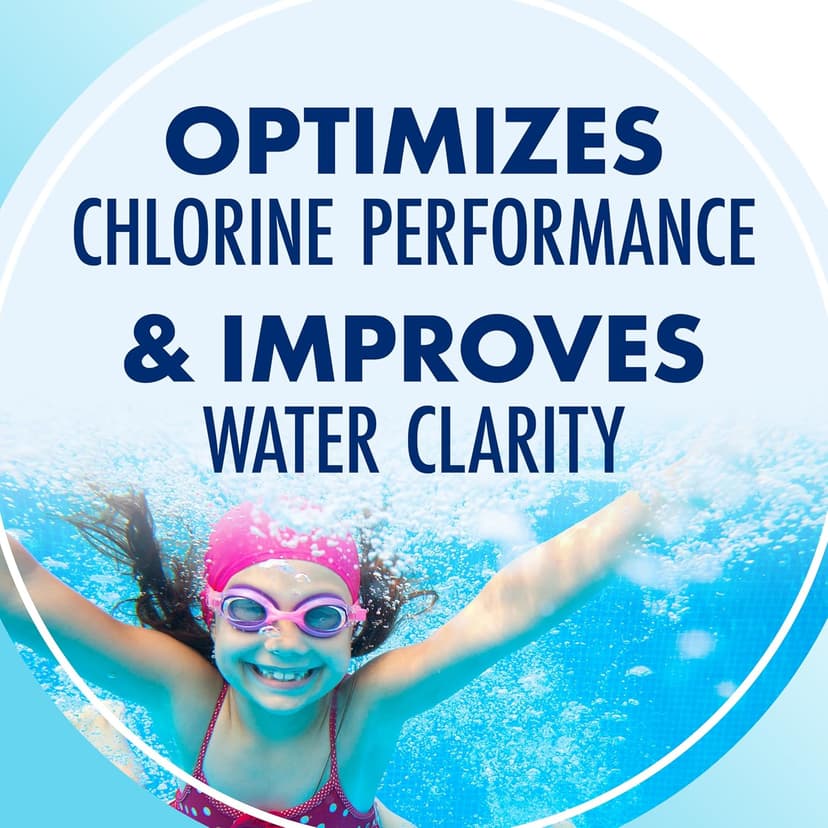 ARM & HAMMER Clear Balance Swimming Pool Alkalinity pH Maintenance Tablets, White, 1 Pack, 24 Count