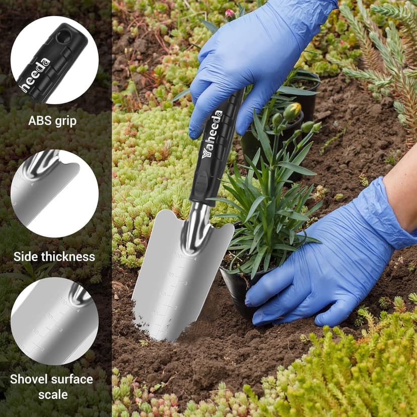 Sand Scoop with Shovel for Metal Detecting, Metal Detector at Beach,Heavy Duty Stainless Steel Metal Detecting Tool,Treasure Finds Scoop, Digging Shovel Fast Sifting Shovel