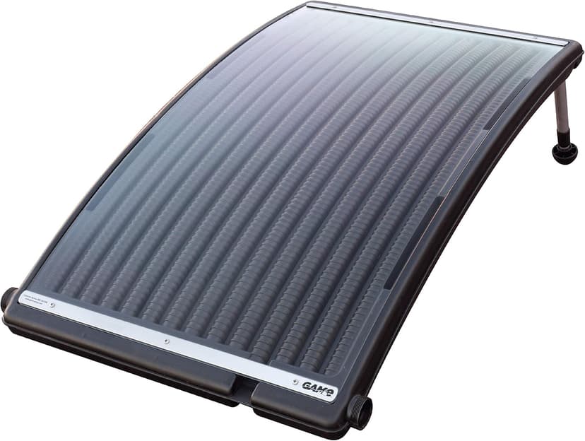 GAME 4721-BB SolarPRO Curve Solar Pool Heater, Made for Intex & Bestway Above-Ground and Inground Pools, Includes Intex Adapters, 2 Hoses & Clamps