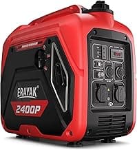 ERAYAK 2400W Portable Inverter Generator for Home Use, Super Quiet Small Generator for Camping Outdoor Emergency Power Backup, Gas Powered Engine, EPA Compliant