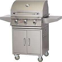 Bull Steer Premium 24-Inch Grill on Cart (BG-69101), Propane