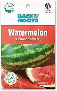 Seed Packet - Watermelon 'Crimson Sweet' 2g