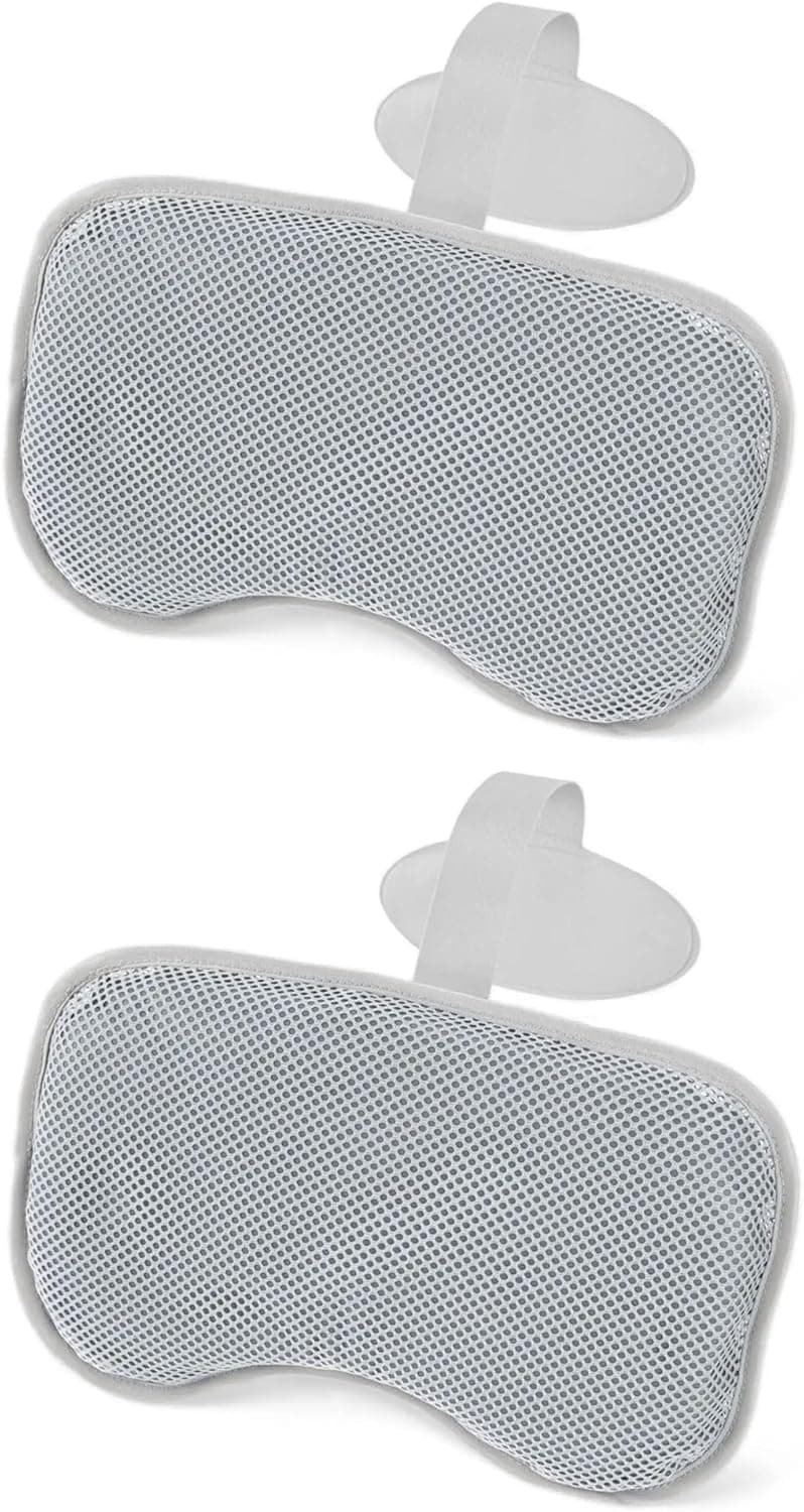 SaluSpa Padded Pillows (2-Pack),Grey