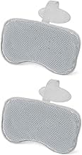 SaluSpa Padded Pillows (2-Pack),Grey