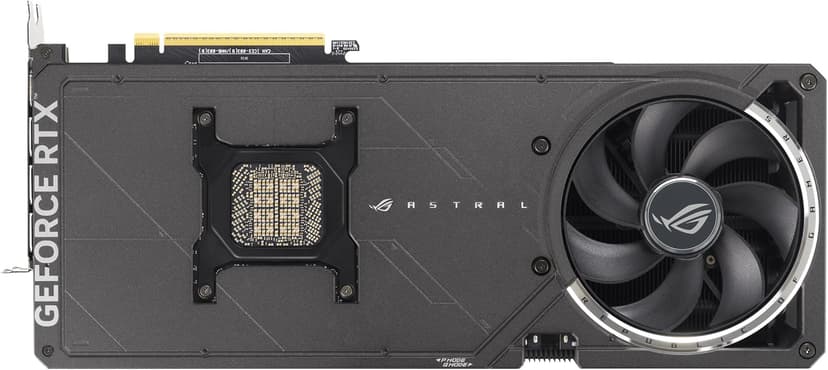 ASUS ROG Astral GeForce RTX™ 5090 OC Edition Gaming Graphics Card (PCIe® 5.0, 32GB GDDR7, HDMI®/DP 2.1, 3.8-Slot, 4-Fan Design, Axial-tech Fans, Patented Vapor Chamber, Phase-Change GPU Thermal pad)
