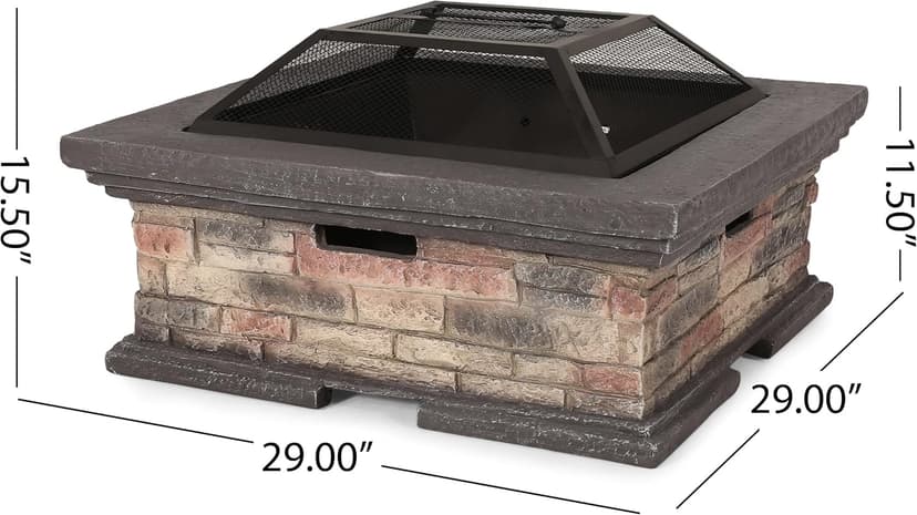 Christopher Knight Home Pickerel Fire Pit, Stone