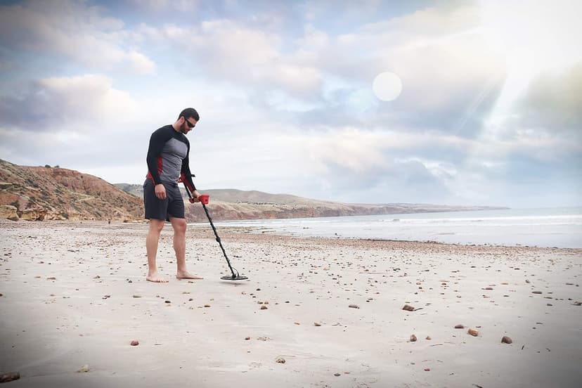 MINELAB Vanquish 440 Multi-Frequency Pinpointing Metal Detector for Adults with V10 10"x7" Double-D Waterproof Coil (4 Detect Modes, Wired Headphones & Rain Cover Included)