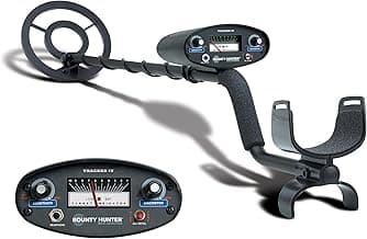 Bounty Hunter TK4 Tracker IV Metal Detector with Waterproof 8-Inch Coil, Versatile Detection Modes, Durable Construction, and Easy-to-Use Controls for All-Terrain Treasure Hunting Adventures