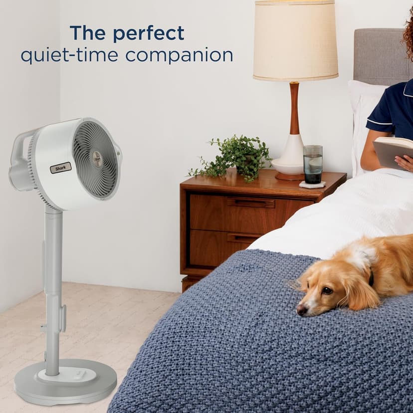 Shark FlexBreeze Pro Mist Fan — Indoor & Outdoor, Integrated Misting, Pedestal to Tabletop, Corded or Cordless, Up to 24-Hr Battery, Oscillating, White, FA302WH (2025 Release)
