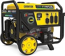 Champion Power Equipment 8125-Watt Electric Start Tri-Fuel Portable Generator with CO Shield