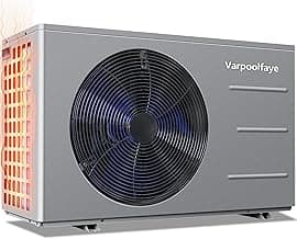 30000 BTU Swimming Pool Heater Pump Pool Heater For Above Ground Pool 120V 8000 Gallon Inground Pool Heater Spa Heating or Cooling WiFi Control Schedule