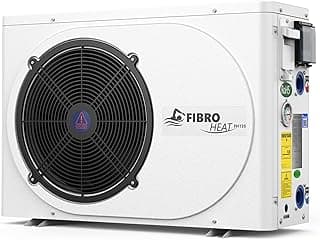 FibroPool Swimming Pool Heat Pump - FH135 35,000 BTU - for Above and In Ground Pools and Spas - High Efficiency, All Electric Heater - No Natural Gas or Propane Needed