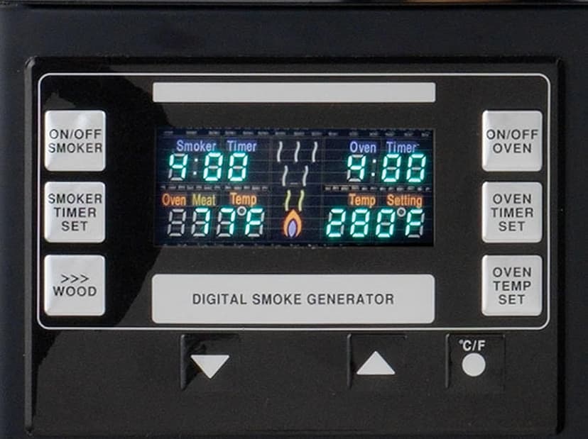 Bradley Smoker 6-Rack Outdoor Electric Smoker, Digital Vertical Smoker With Stainless Steel Grill