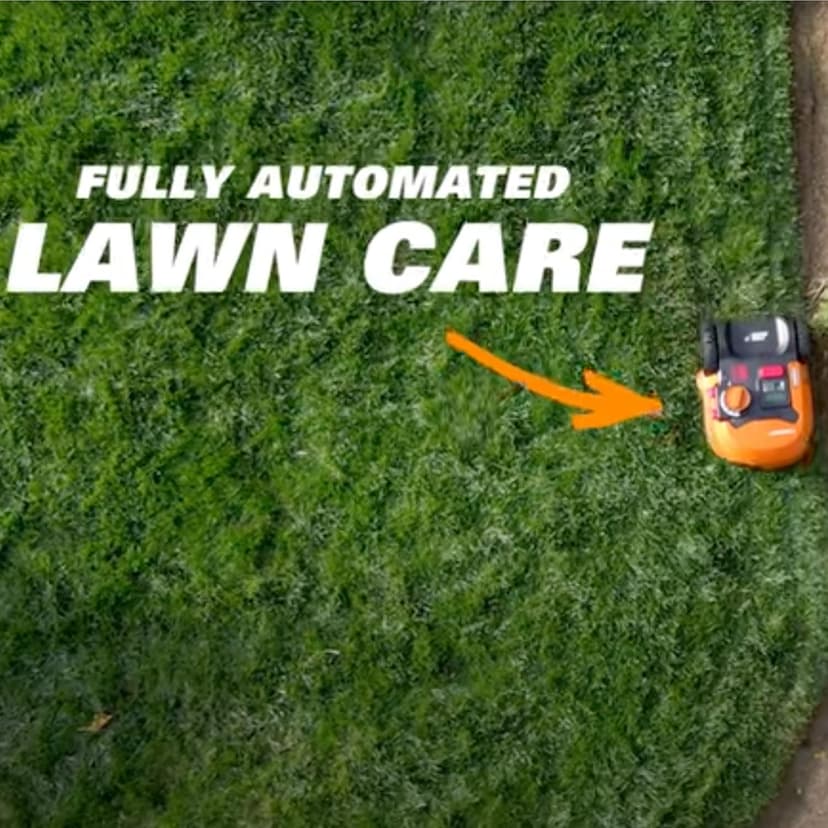 Worx Landroid S 20V 2.0Ah Robotic Lawn Mower 1/8 Acre / 5,445 Sq Ft. Power Share - WR165 (Battery & Charger Included)