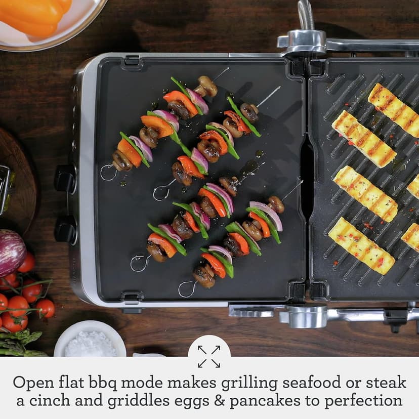 Breville BGR700BSS Sear and Press Grill, Brushed Stainless Steel