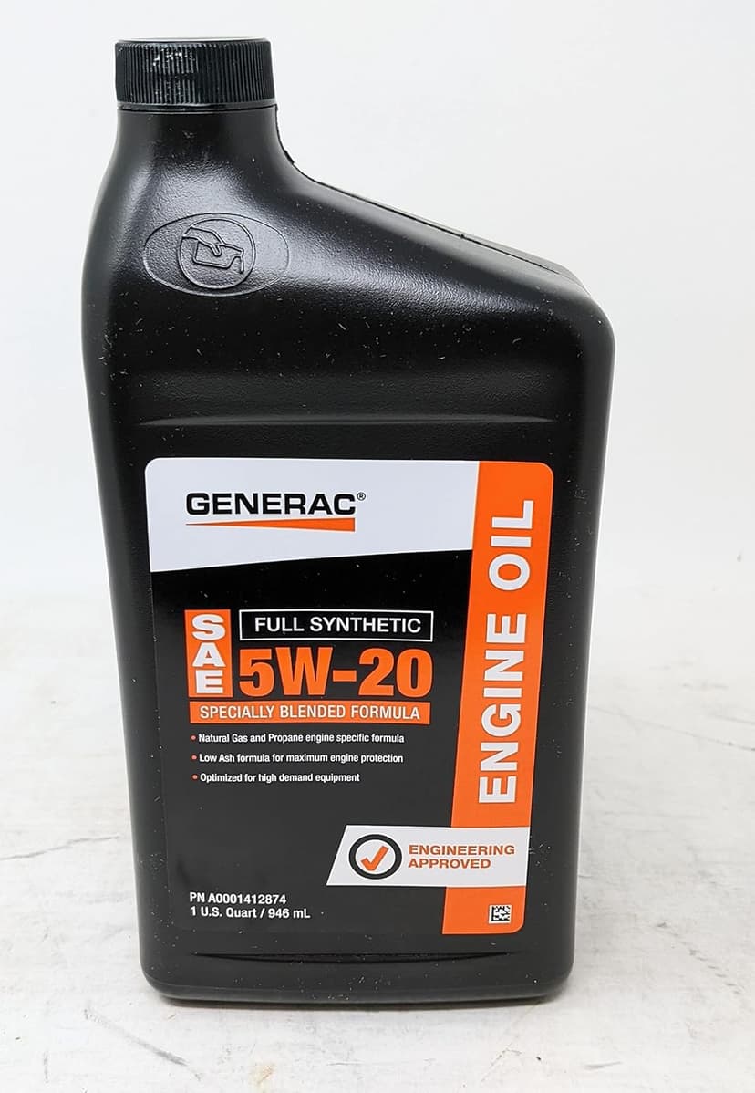 Generac OIL-5W-20 FULL SYN QUART BOTTLE