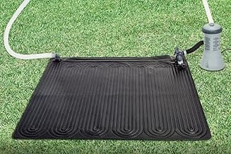 Intex 28685E Solar Mat Above Ground Swimming Pool Water Heater for 8,000 GPH Pool, Black (4 Pack)