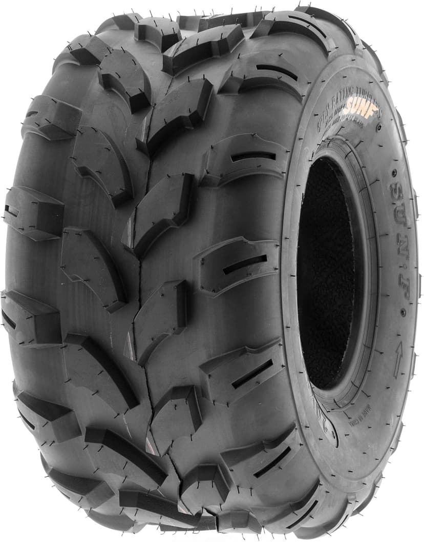 SunF A003 ATV/UTV/Lawn-Mowers Off-Road Tire 20x10-8, 6 PR, Directional Tread (Pair of 2)