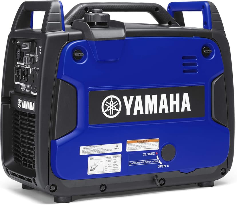 YAMAHA EF2200iS Inverter Generator, 2200 Watts, Blue