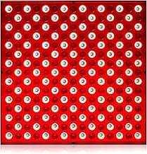 LED Red Light Therapy Device - 45W LED Panel Deep 660nm & 850nm Light Combo for Skin Beauty, Muscle & Joint Pain Relief