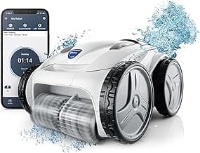 Polaris P965iQ Sport Robotic Pool Cleaner, Automatic Vacuum for InGround Pools up to 60ft, Smart App, WiFi, Amazon Alexa, 70ft Swivel Cable w/Strong Suction & Easy Access Filter Canister