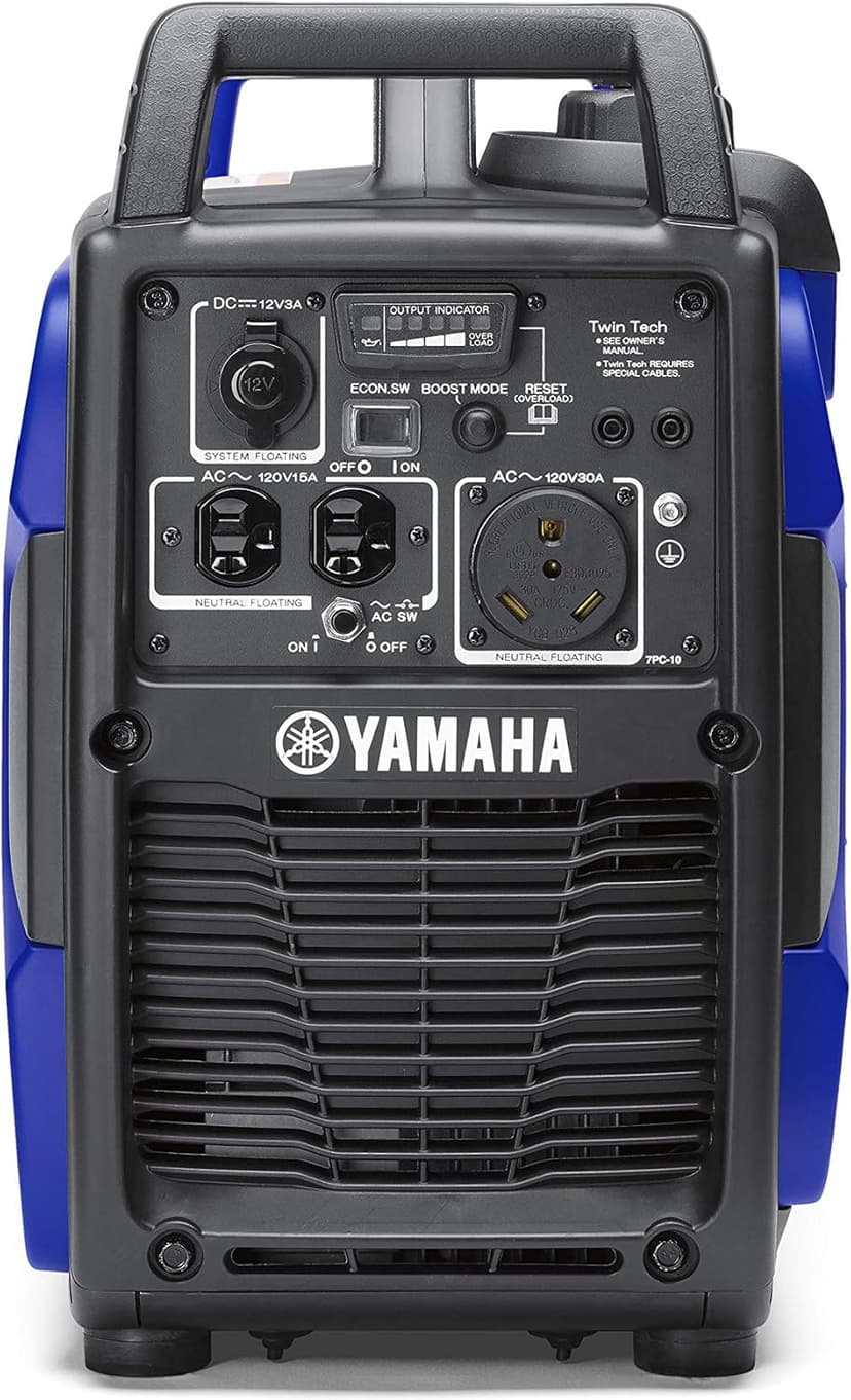 YAMAHA EF2200iS Inverter Generator, 2200 Watts, Blue
