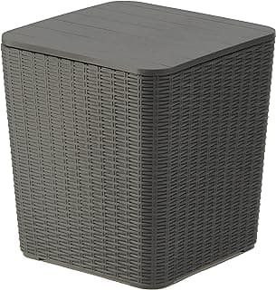 SV42-1810220 Arendal Collection All-Weather Storage Deck Box, Brown